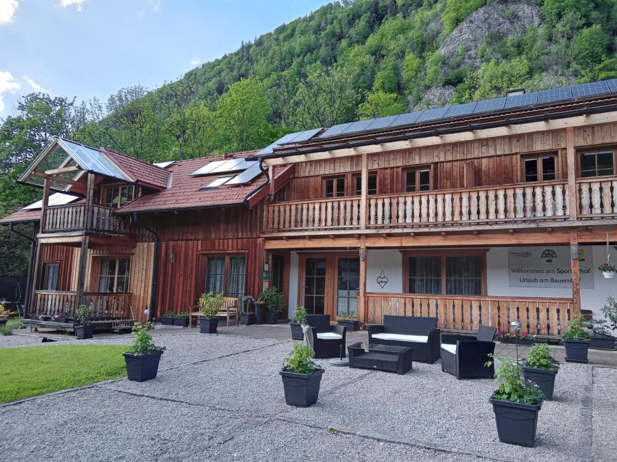 Sportlerhof - Alimann Uab Lägenhet Grünau im Almtal Exteriör bild